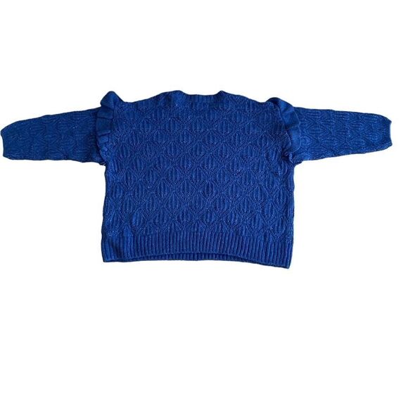 NEW Old Navy Cobalt Blue Oversized Sweater Women’s Size 4X (NWT) - Picture 2 of 7